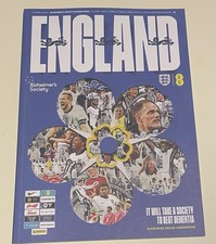 England V Wales Wembley Stadium 9th October 2025 Programme  5 available 