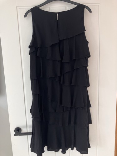 Women black ruffle - women’s,