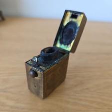 Antique Travelling Inkwell  c