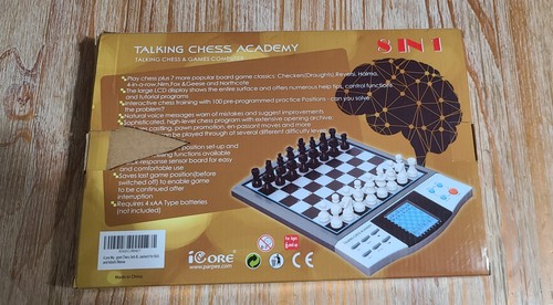 Talking chess academy with - chess,