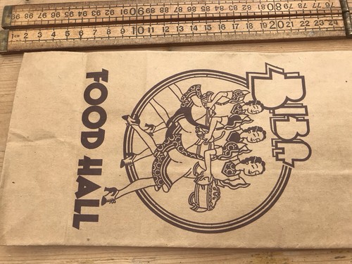 Vintage paper bag large - vintage,