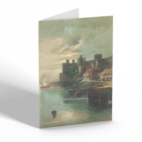 Notelet vintage wales - vintage,