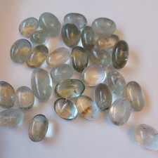 Prasiolite x3, Tumbled Stone