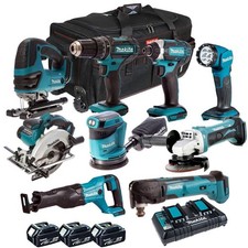 Makita 18V LXT 9 Piece Power