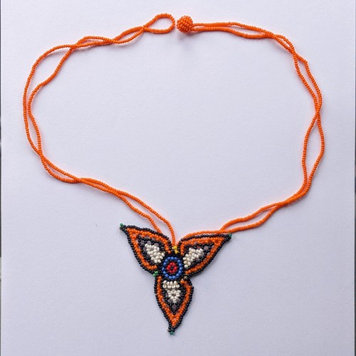 New vintage zulu glass bead - new,