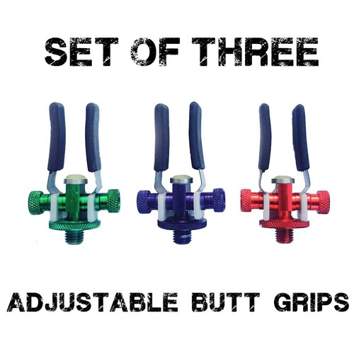 Anodised aluminium butt rest - aluminium,