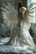 Stunning Angel Wings Canvas