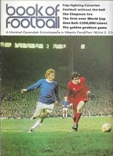 Marshall Cavendish Book of Football Number 18 including Uncut Sticker Sheet 1972