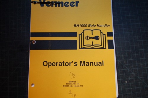 Vermeer bh1000 bale handler - bh1000,