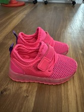 Primark Size 6 Light Up Toddler Girls Shoes Hardly Worn