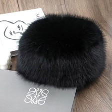 Fluffy Faux Fur Winter Hat for