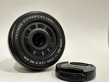 Fujifilm XF 27mm f/2.8 R WR Pancake Lens w/ caps, aperture ring version, VGC 