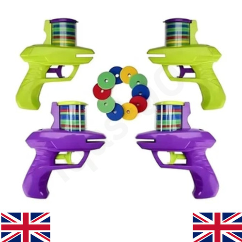 Flying foam disc launcher - disc,