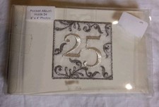 25th Wedding Anniversary Photo Album 6x4