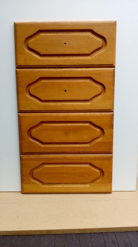Solid light oak - of, drawer