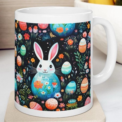 Easter bunny mug cute - easter, gift