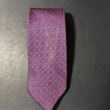 T.M.Lewin Tie Blue Red