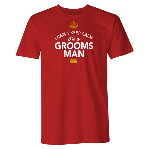 Groomsman funny tshirt wedding - funny,