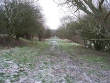 Photo 6x4 Dismantled railway Kingham The Banbury to Cheltenham Direct rai c2009