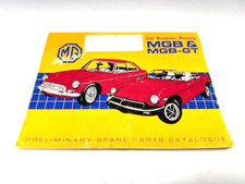 "MGB & MGB-GT Preliminary