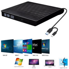 External USB 3.0 Type-C DVD RW