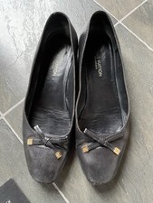 Louis Vuitton Uniformes Flat Shoes, Size 38.5