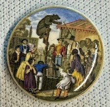 1860 prattware coloured - prattware,