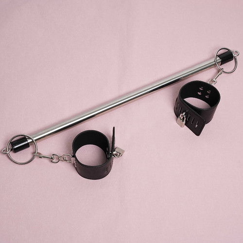 Bondage open leg spreader bar - open,