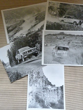 Datsun 1200 rally - 5 original official Hugh Bishop photographs