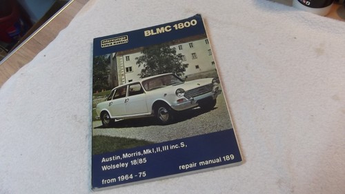 Blmc 1800 intereurope - blmc, repair