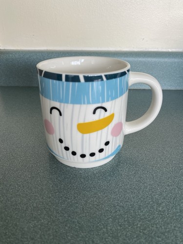 Snow man ceramic - man, mug