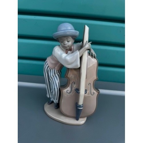 Lladro jazz bass figurine 5834 - lladro,