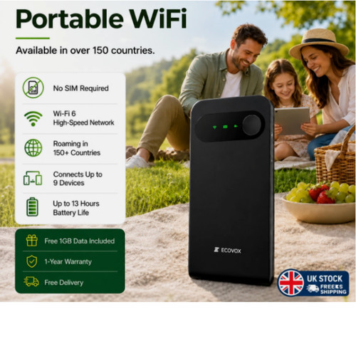 Ecovox portable wifi hotspot - ecovox,