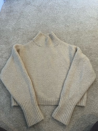 Zara women cream roll neck - women’s,