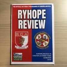 2025/26 SUNDERLAND RCA v