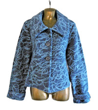 Blue Wool Jacket Kaliko Size
