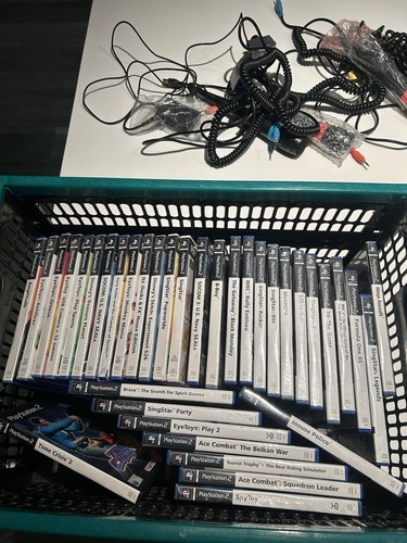 Big ps2 bundle games and - 36,