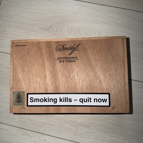 Empty davidoff aniversario no3 - empty,