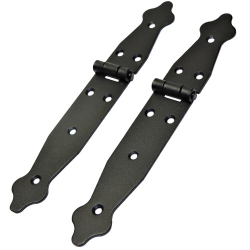 Black backflap hinge steel - backflap,