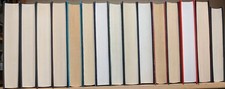 Job lot box of 15 books; hardback with 400-450 pages, suitable for BOOK FOLDING