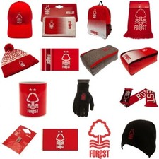 Official Nottingham Forest Flag Scarf Wallet Towel Hat Bag Gloves Football Gifts