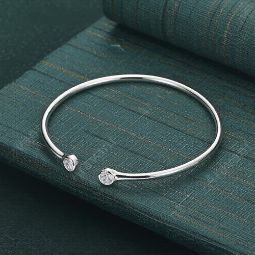 925 sterling silver plain - silver,