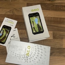 SkyCaddie SX550 Handheld Golf GPS / 35,000 Courses / Excellent Condition