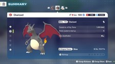 Shiny 6IV Modest Alpha Charizard Level 100 Pokémon ZA + Master Ball
