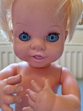 14" Vintage Doll Made In England  Cute Hands & Feet