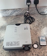 PLUS U5-532h Awc Projector with Remote Control Tested and Working