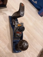 Vintage Anant Wood Plane Small Blue Working Great Condition
