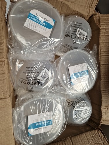 Steaming pudding basins - 6x,