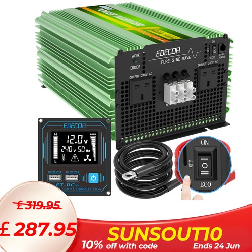 Edecoa pure sine - wave, inverter