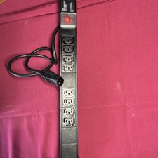 1U 8 way Horizontal PDU 8 X